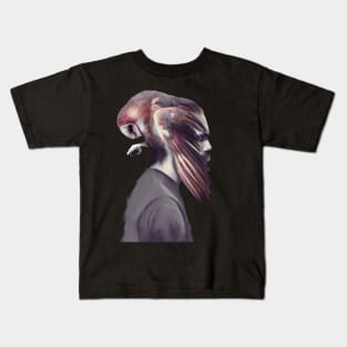 Owl man Kids T-Shirt